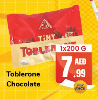 Day To Day Toblerone Chocolate 1 x 200g offer