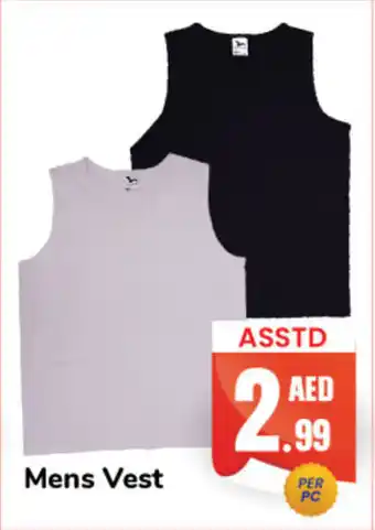 Day To Day Mens Vest Asstd offer