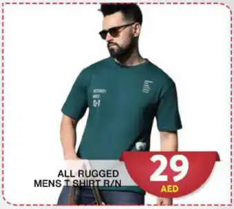 Grand Hyper Market ALL RUGGED MENS T SHIRT R/N offer