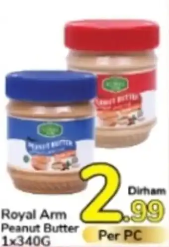Day To Day Royal Arm Peanut Butter 1x340G offer