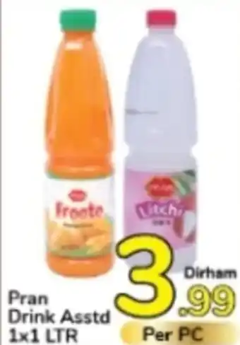 Day To Day pran Drink Asstd 1x1 LTR offer