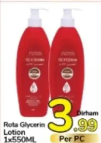Day To Day Rota Glycerin Lotion 1x550ML offer