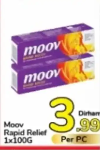 Day To Day Moov Rapid Relief 1x100G offer