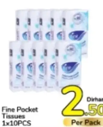 Day To Day Fine Pocket Tissues 1x10PCS offer