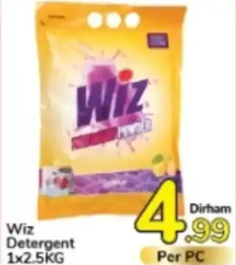 Day To Day Wiz Detergent 1x2.5KG offer