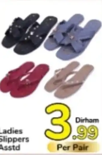 Day To Day Ladies slippers asstd offer