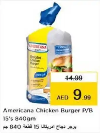 Nesto Americana Chicken Burger P B 15s 840gm offer