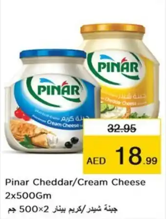 Nesto Pinar Cheddar/Cream Cheese 2x500m offer