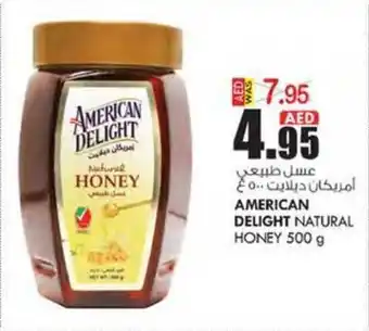 KM Trading AMERICAN DELIGHT NATURAL HONEY 500 g offer