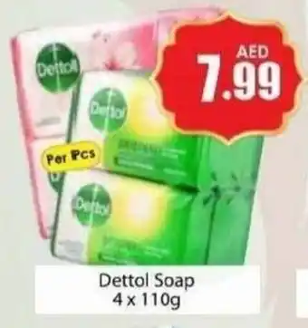 Amber Dettol Soap 4x 110g offer