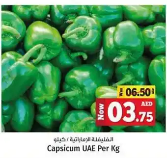 Kenz Hypermarket Capsicum Per Kg offer