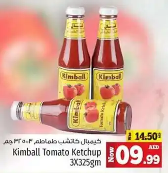 Kenz Hypermarket Kimball Tomato Ketchup 3X325gm offer