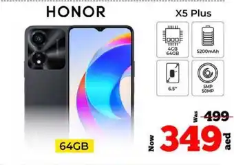 Kenz Hypermarket HONOR X5 Plus 64GB offer