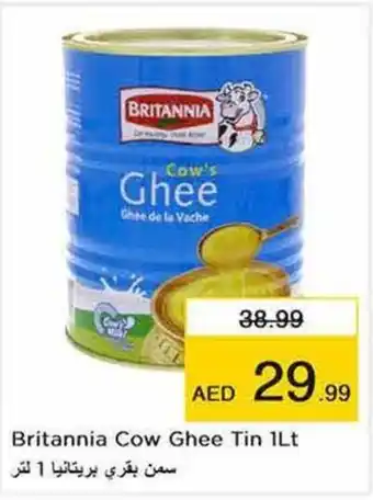 Nesto Britannia Cow Ghee Tin 1Lt offer