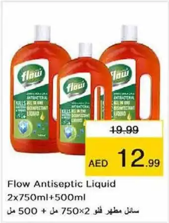 Nesto Flow Antiseptic Liquid 2 x 750ml + 500ml offer