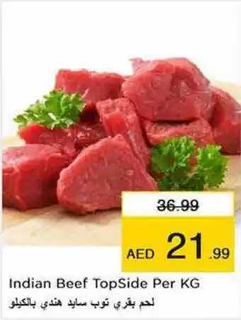 Nesto Indian Beef TopSide Per KG offer