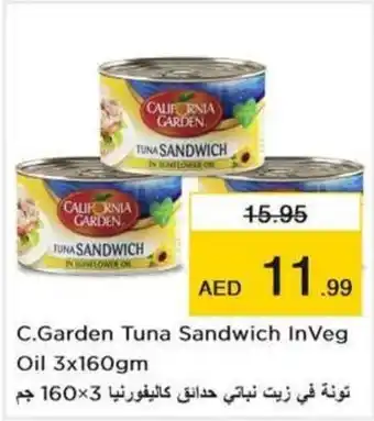 Nesto C. Garden Tuna Sandwich In Veg Oil 3 x 160gm offer