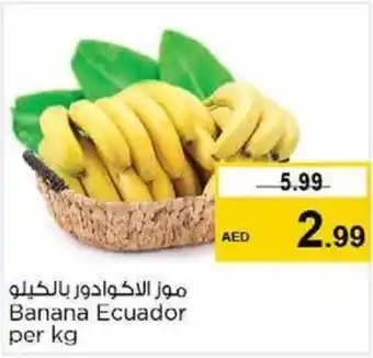 Nesto Banana Ecuador per kg offer