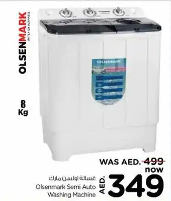 Nesto Olsenmark Semi Auto Washing Machine offer