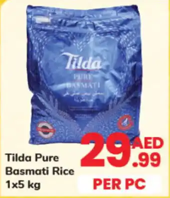 Day To Day Tilda Pure Basmati Rice 1x5 kg offer