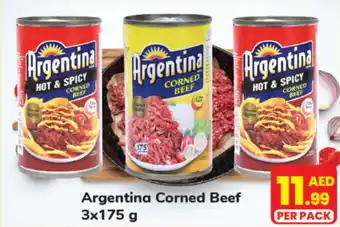 Day To Day Argentina Corned Beef 3 x 175 g offer