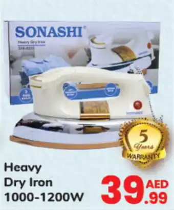 Day To Day Heavy Dry Iron 1000 - 1200W offer