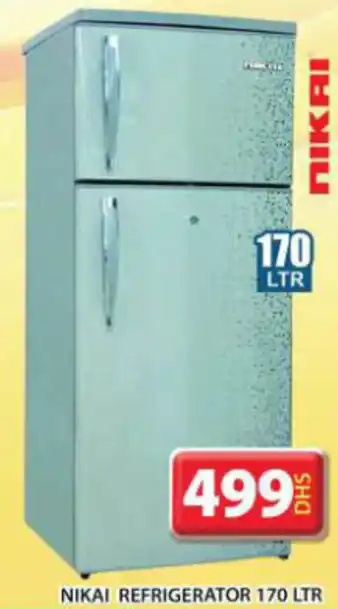 Grand Hyper Market NIKAI REFRIGERATOR 170 LTR offer