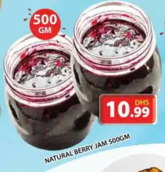 Grand Hyper Market NATURAL BERRY JAM 500GM offer