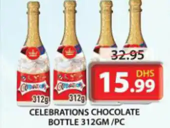Grand Hyper Market CELEBRATIONS CHOCOLATE BOTTLE 312GM PC offer