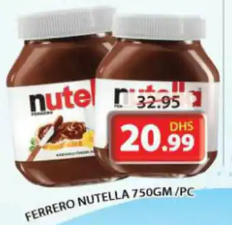 Grand Hyper Market FERRERO NUTELLA 750GM PC offer
