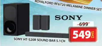 Grand Hyper Market SONY HT-S20R SOUND BAR 5.1CH offer