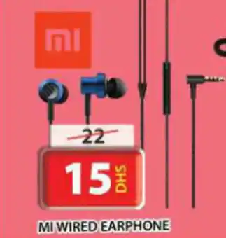 Grand Hyper Market MI WIRED EARPHONE offer