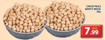 Grand Hyper Market CHICK PEAS WHITE INDIA KG offer