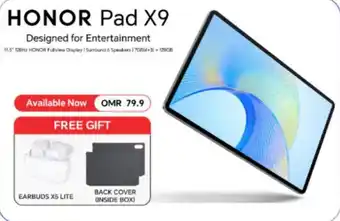 Sharaf DG HONOR Pad X9 offer