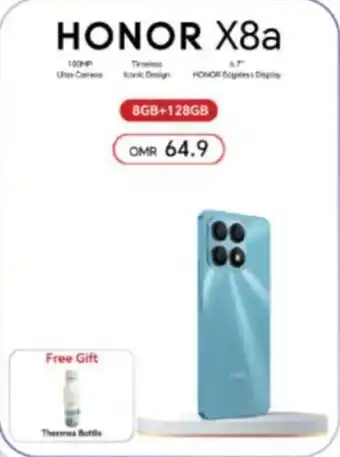 Sharaf DG HONOR X8a offer