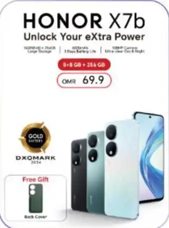 Sharaf DG HONOR X7b offer