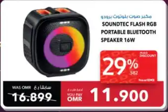 Sharaf DG SOUNDTEC FLASH RGB PORTABLE BLUETOOTH SPEAKER 16W offer