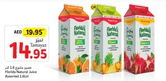 Union Coop Florida Natural Juice Assorted 1.6Ltr offer