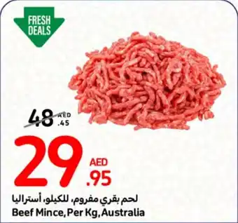 Carrefour Beef Mince Per Kg Australia offer