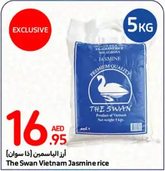 Carrefour The Swan Vietnam Jasmine rice offer