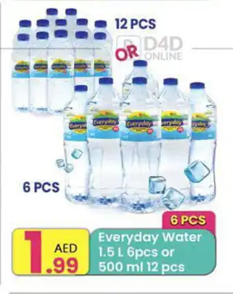 Everyday Center Water 1.5 L 6pcs or 500mL 12pcs offer