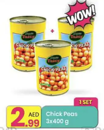Everyday Center Chick Peas 3x400 g offer