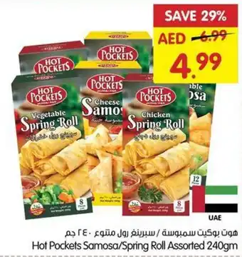Gala Supermarket Hot Pockets Samosa/Spring Roll Assorted 240gm offer