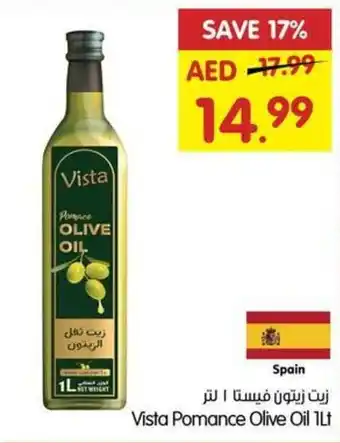 Gala Supermarket Vista Pomance Olive Oil 1Lt offer