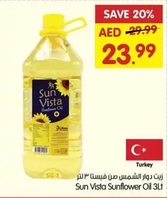 Gala Supermarket Sun Vista Sunflower Oil 3Lt offer