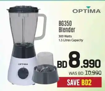 Sharaf DG OPTIMA BG350 Blender offer