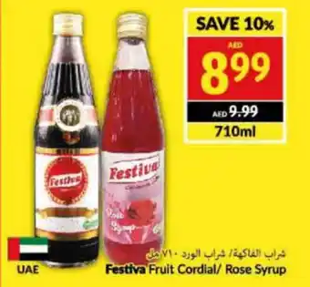 Viva Festiva Fruit Cordial / Rose Syrup 710mL offer