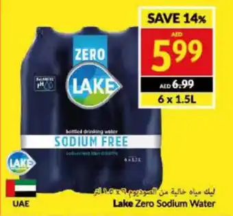 Viva Lake Zero Sodium Water 6 x 1.5L offer