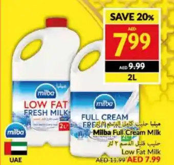 Viva Milba Milba Full Cream Milk 2L offer