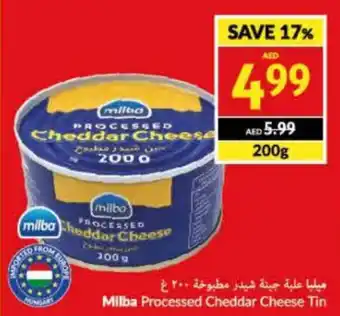 Viva Milba Processed Cheddar Cheese Tin 200g offer